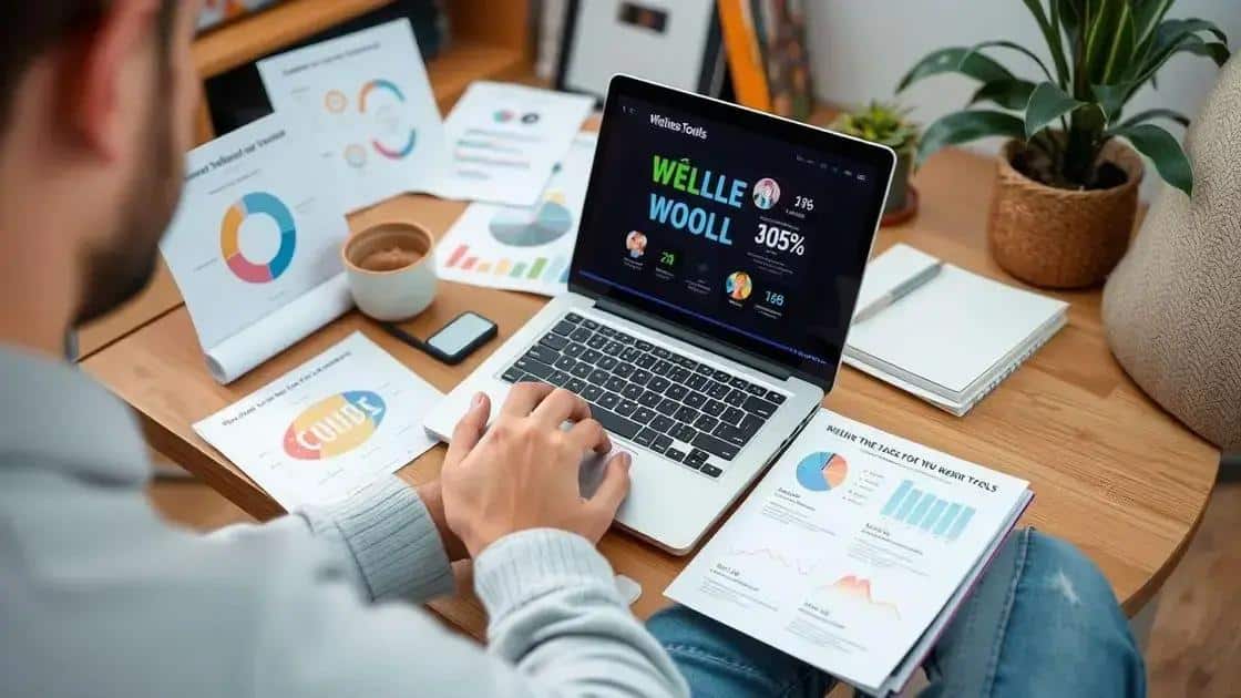 Evaluating the effectiveness of wellness tools