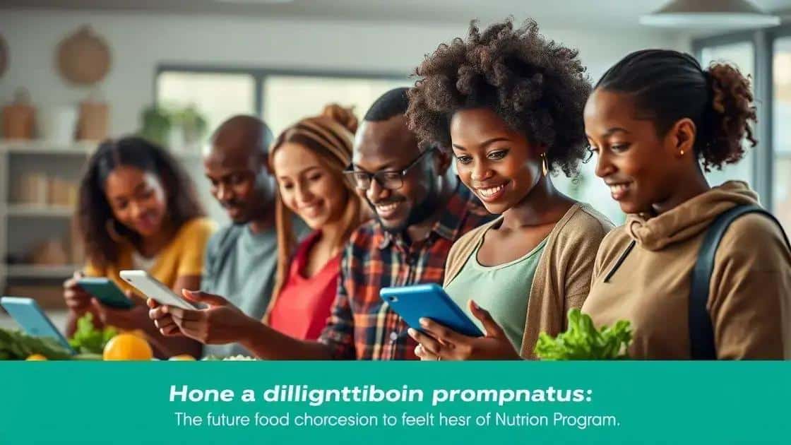 Future predictions for nutrition programs