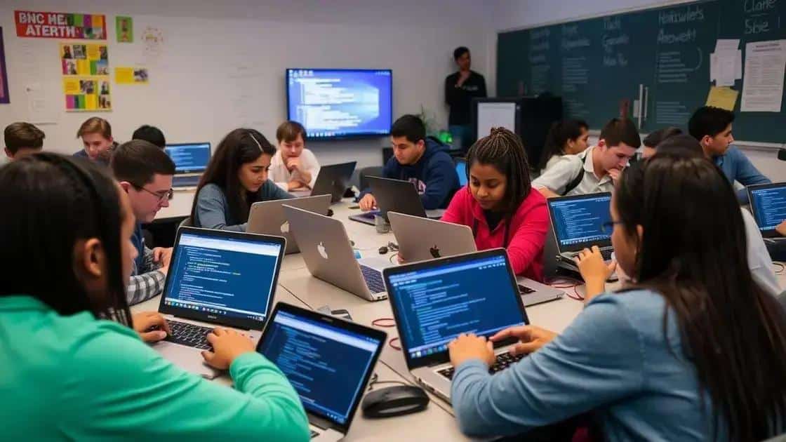 Benefits of coding classes for students