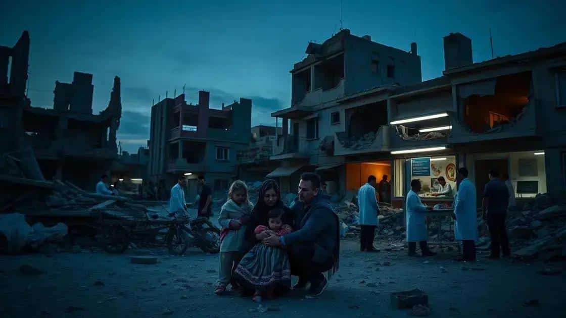Impact on civilians and infrastructure