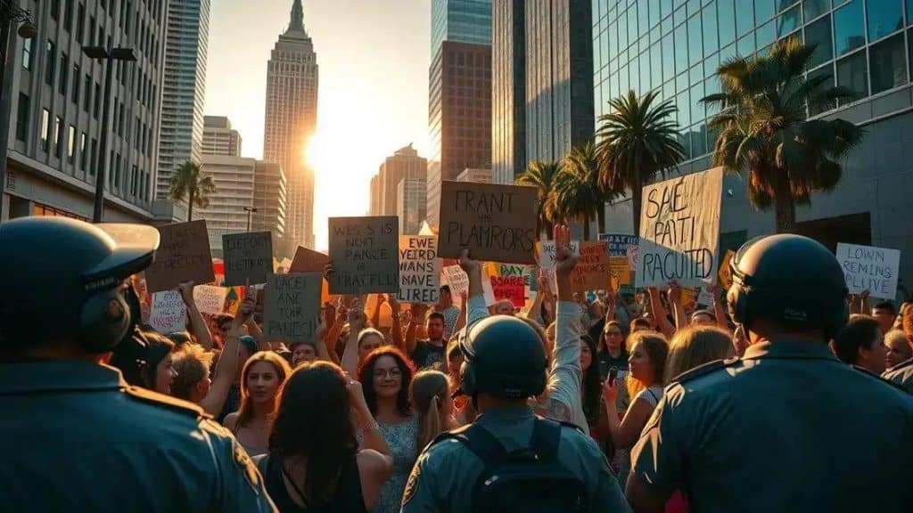 Los Angeles ICE protests and National Guard deployment