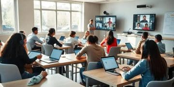 K‑12 microlearning surge in hybrid classrooms 2025