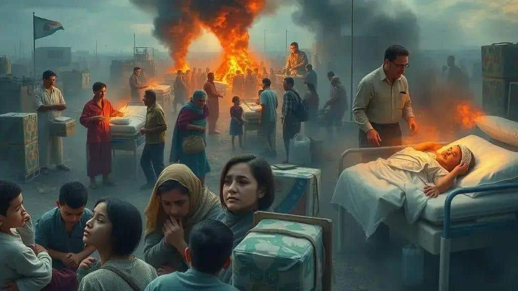 Impact on civilians and international reactions