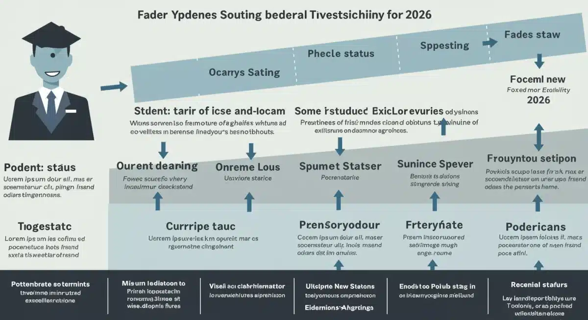 Infographic explaining federal student loan types and 2026 forgiveness