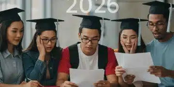 Students discussing potential student loan forgiveness in 2026