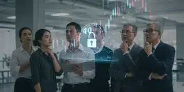 Investors analyzing volatile stock market data for 401k protection in 2026