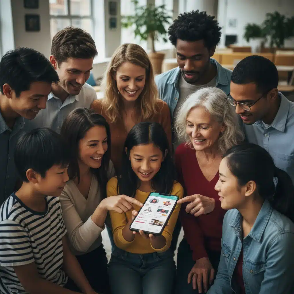 Consumers interacting with digital products and services