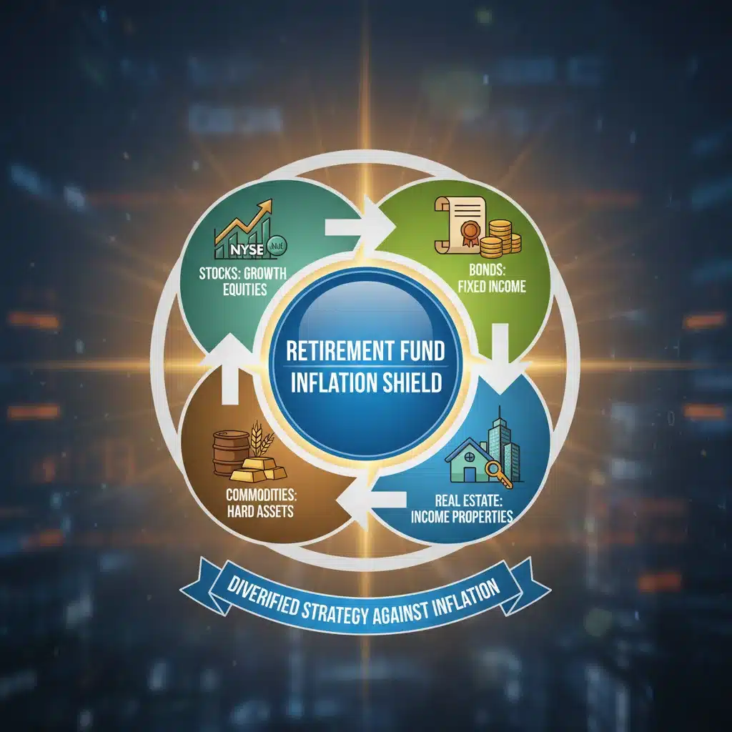 Diversified investment portfolio for inflation protection