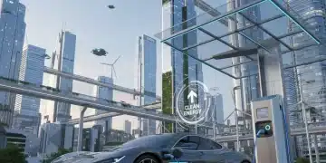 Electric vehicle charging, symbolizing new EPA emission standards