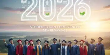 Graduates looking towards a hopeful future with student loan forgiveness in 2026